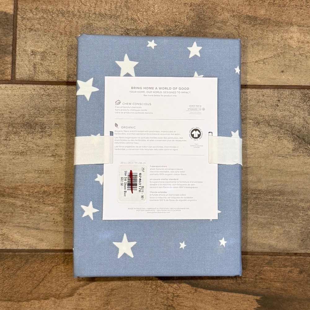 Shining Star Glow-in-the-Dark Standard Sham - PBK - Picture 4 of 4